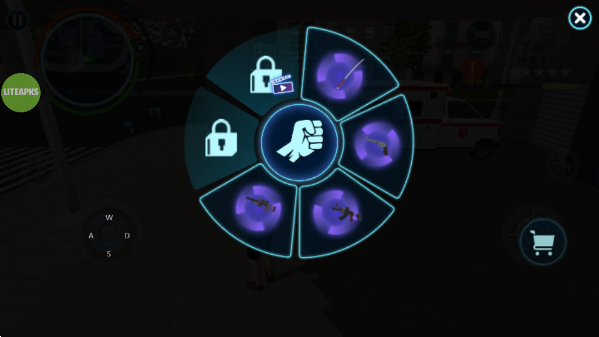 侠盗之城模拟器装备切换