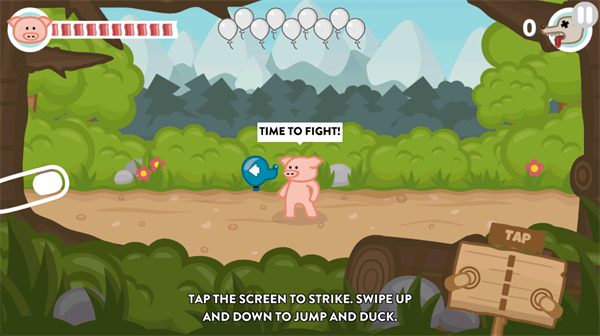 功夫小猪战斗准备截图
