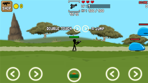 火柴人枪手内置菜单版实战射击画面